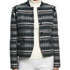 Tory Burch Norfolk Bomber Blazer